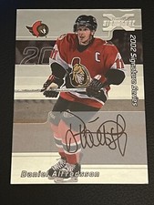 2002-03 Signature Series Daniel Alfredsson Auto 191