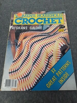 WOMAN'S HOUSEHOLD CROCHET  MAGAZINE, Fall 1985 - Image 1 of 2