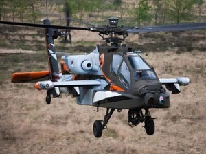 ROBAN 700Size ARF AH-64 Apache Dutch Military RC Helicopter SM2.0 Version Model - Picture 1 of 5