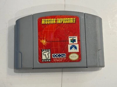 Mission: Impossible (Nintendo 64, 1998) Authentic N64 - Tested - Image 1 of 4