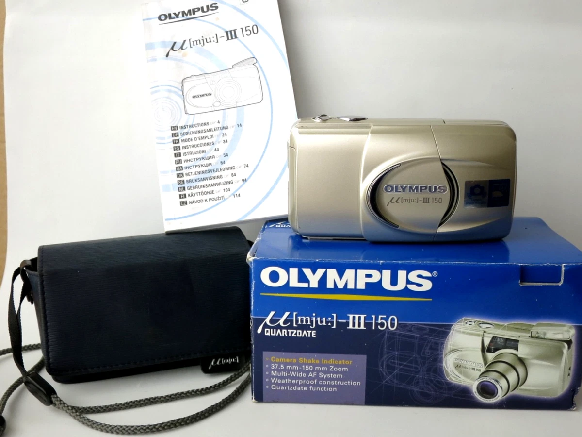 Olympus µ[mju:]-III 150 Film Cameras for sale - eBay
