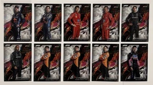 2024 Topps Finest Formula 1 Base Common Set #1-100 - Picture 1 of 2