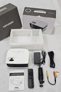 Mini Proyector TOPVISION 1080P 7500 Lúmenes HDMI Modelo RD850 - Imagen 1 de 12