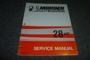 1975 Mariner 28 HP Outboard Motors Shop Service Repair Manual M-90-83078 xz - Bild 1 von 8