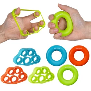 Hand Grip Strengthener, Finger Exerciser, Grip Strength Trainer (6 PCS),New M... - Picture 1 of 7