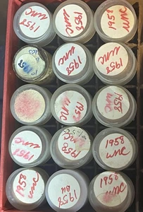 1958-P CH-Gem BU Uncirculated Lincoln Wheat Cent Penny Roll 50 Coins. - Picture 1 of 4