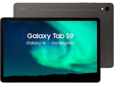 Tablet - Samsung Galaxy Tab S9 Wifi, 128GB, 8GB RAM, Gris, 11", Snapdragon 8 Gen - Imagen 1 de 4