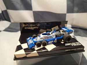 MINICHAMPS /F1 - 1977 TYRRELL P34 FNCB - PATRICK DEPAILLER- 1/43 SCALE MODEL CAR - Picture 1 of 6
