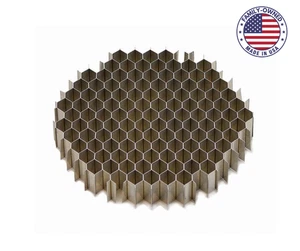5.00 OD x .5 Air Straightener Screen .25 honeycomb cell mass air flow - Picture 1 of 4