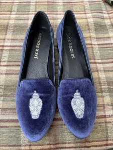 Jack Rogers Samtschuhe 9 Medium Neu - Bild 1 von 4