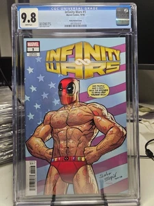 INFINITY WARS #1 (2018) - CGC 9.8 - RETAILER PARTY SALVA ESPIN VARIANT! - Picture 1 of 2