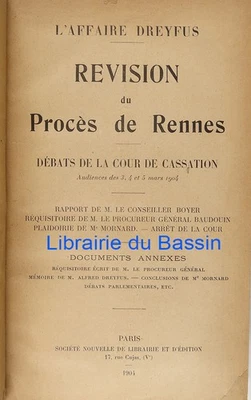 L'Affaire Dreyfus Révision du Procès de Rennes 1904 - Photo 1/4