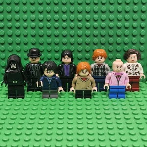 8 Lego Harry Potter Minifigures Ron Hermione Snape Petunia Cornelius Executioner - Picture 1 of 6