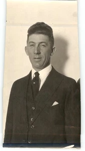 Celebrated SAILBOAT Racer ART ROUSSEAU Portrait RARE Vintage 1920s Press Photo - Picture 1 of 2