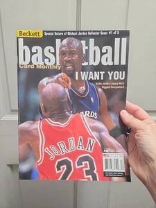 BECKETT Basketball Card Rivista Mensile, Speciale Ritorno di Michael Jordan 2001 - Foto 1 di 15