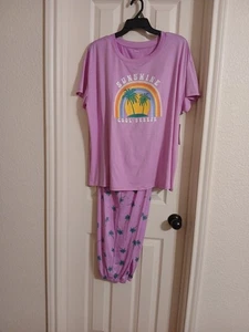 Joyspun Pajama Set - Sunshine Cool Breeze-- Size XL  ( 16/18 ) - Picture 1 of 2