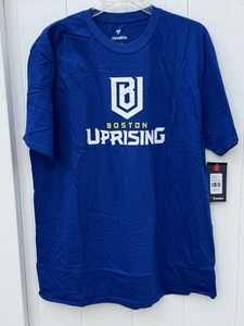 NWT Fanatics Overwatch League Boston Uprising Blue T-shirt XL - Picture 1 of 4