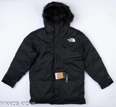 Mens The North Face Bedford (Mcmurdo) Down Parka Insulated Winter Jacket Black - Image 1 of 4