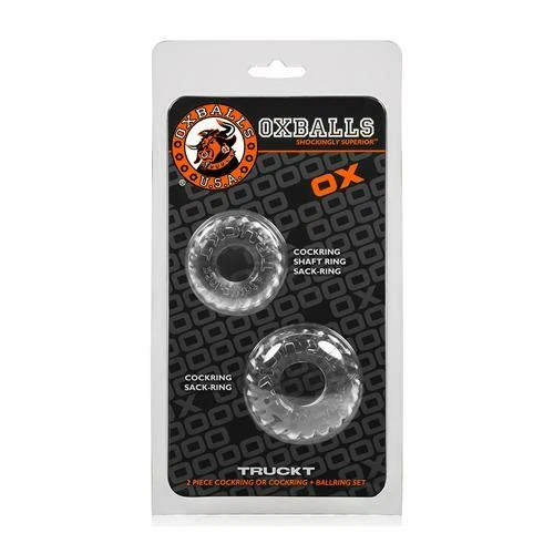 Caminhão OxBalls, Cockring, transparente - Imagem 1 de 1