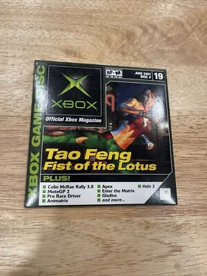 Official Xbox Magazine Demo Disc #19 June 2003 - Tao Feng, Animatrix - Image 1 of 2
