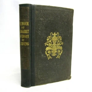 Biography Poetical Remains of Margaret Miller Davidson by Washington Irving 1841 - Picture 1 of 11