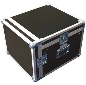 10/12 HE 19" Kombi-Case PROFI Winkelrack L-Rack DJ-Case DJ-Workstation Mixercase - Picture 1 of 12