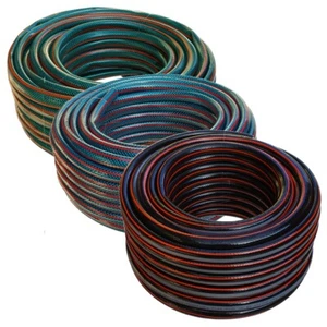 Gartenschlauch 4 lagig 1/2" 3/4" 1" 15m 20m 25m 30m 50m Schlauch Wasserschlauch - Bild 1 von 14