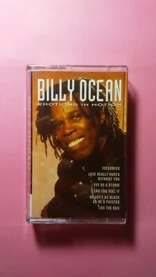Billy Ocean, Emotions in Motion compilation Cassette Tape (Pegasus, 1998)  - Image 1 of 3