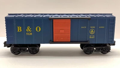 O Gauge K-Line K-5120 Box Car W/Plastic Chassis Baltimore & Ohio B&O #5120 - Image 1 of 4
