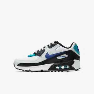 Nike Air Max 90 LTR Aqua White CD6864-003 Mens Size 6Y/ Womens Size 7.5 - Picture 1 of 7