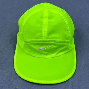 Gorra para mujer Nike Featherlight 7 paneles Tailwind amarillo neón ajustable sombrero ligero* - Imagen 1 de 10