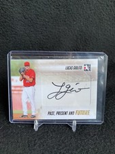 Lucas Giolito 2013 In The Game Past Present and Future Rookie Card Auto