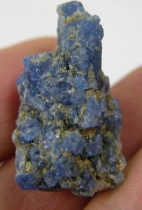 39.25ct  Vietnam 100% Natural Rare Raw Blue Spinel Crystal  Specimen 29mm 7.85g - Picture 1 of 5