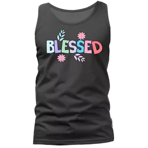 Gesegneter christlicher religiöser Gott Bibelkirche Jesus Christus Tank Top - Bild 1 von 8