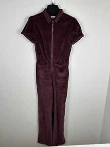 Urban Outfitters BDG Womens Rue Jumpsuit Size Medium Corduroy Flare Leg Y2k - Picture 1 of 12