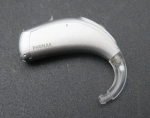 Phonak Sky V50-SP Single BTE Youth Hearing Aid, Silver *NEW* - Picture 1 of 4