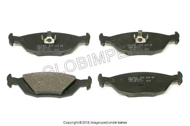 SAAB 900 9000 (1986-1994) Brake Pad Set REAR ATE + 1 YEAR WARRANTY - Image 1 of 1