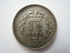 1839 Victoria silver Threehalfpence EF