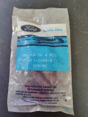 Регулирующие пружины заднего тормозного барабана Ford D1FZ-2049-A 4X для 1971-80 Pinto Maverick - Изображение 1 из 2