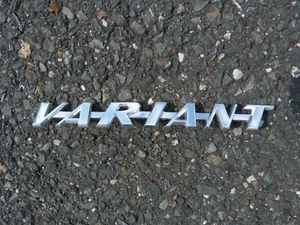 1x VW Schriftzug "Variant" Typ 4, 461853689 gebürstet - Bild 1 von 4