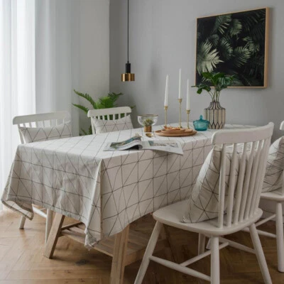 Bohemia Floral Tablecloth Rectangle Table Cloth Cover Dinner Party Kitchen Decor - Image 1 of 4