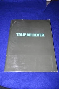 TRUE BELIEVER 1989 Press Kit ALL 10 Photos Releases James Woods Robert Downey Jr - Picture 1 of 7