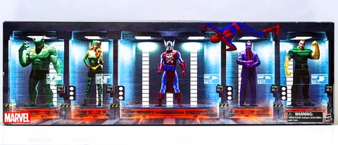 *EMPTY* 2016 SDCC Hasbro Marvel Legends Spider-Man The Raft Empty Box Exclusive Cover