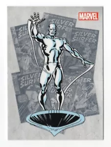 2012 Marvel The Bronze Age Classic Heroes CH10 Silver Surfer Rewards Card - Picture 1 of 3