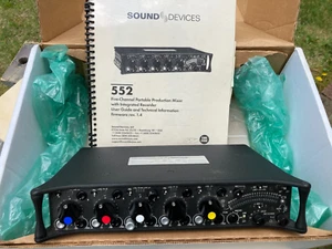 Sound Devices 552 5 Channel Compact Production Audio Field Mixer - Picture 1 of 18