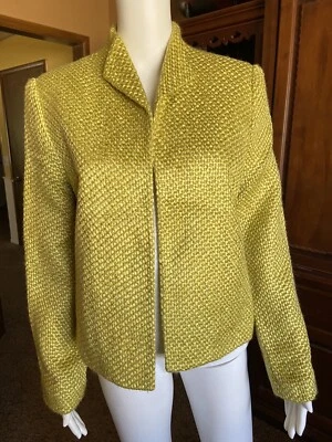 Nouveaux Women’s Boucle Blazer, Apple Green, Size 10, NWOT - Image 1 of 4