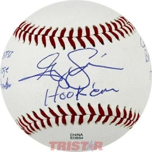Greg Swindell Signed NCAA Baseball HOF 08, Greatest College Left Hander TRISTAR - Picture 1 of 4