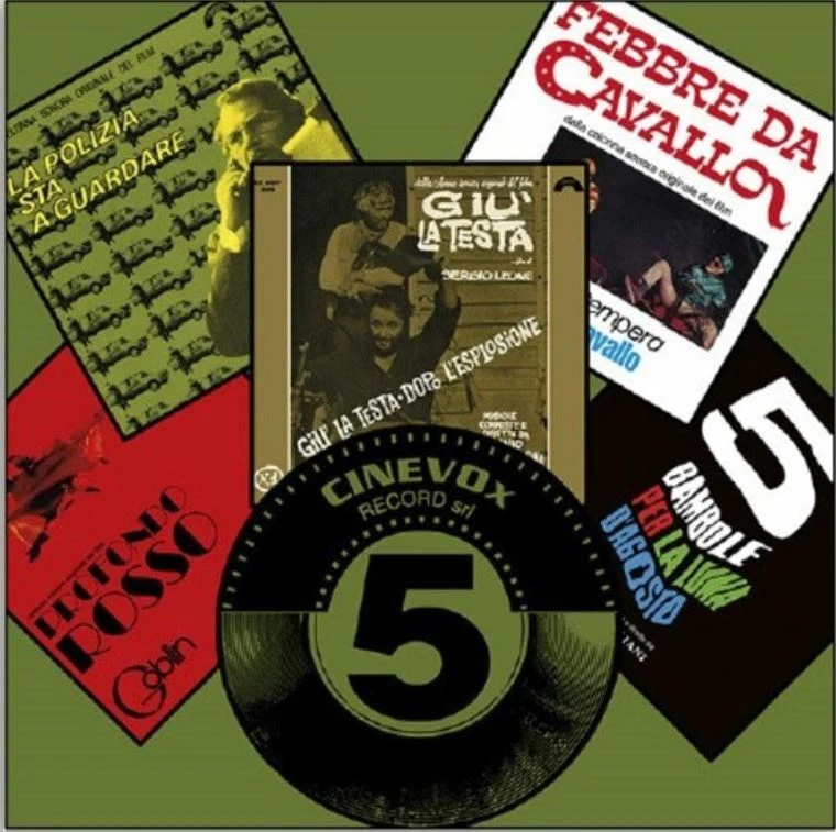 Cinevox 5 - 7" Single Boxset Collection - Limited 400 - OOP - Goblin / Morricone - Image 1 of 1