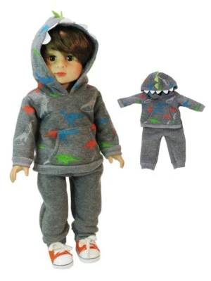Sudaderas Top Pantalones para 18 pulgadas American Girl o Boy Muñeca Ropa Foto 1 de 2