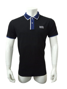 Las mejores ofertas en Camisas de manga corta HUGO BOSS Negro para Hombres  | eBay